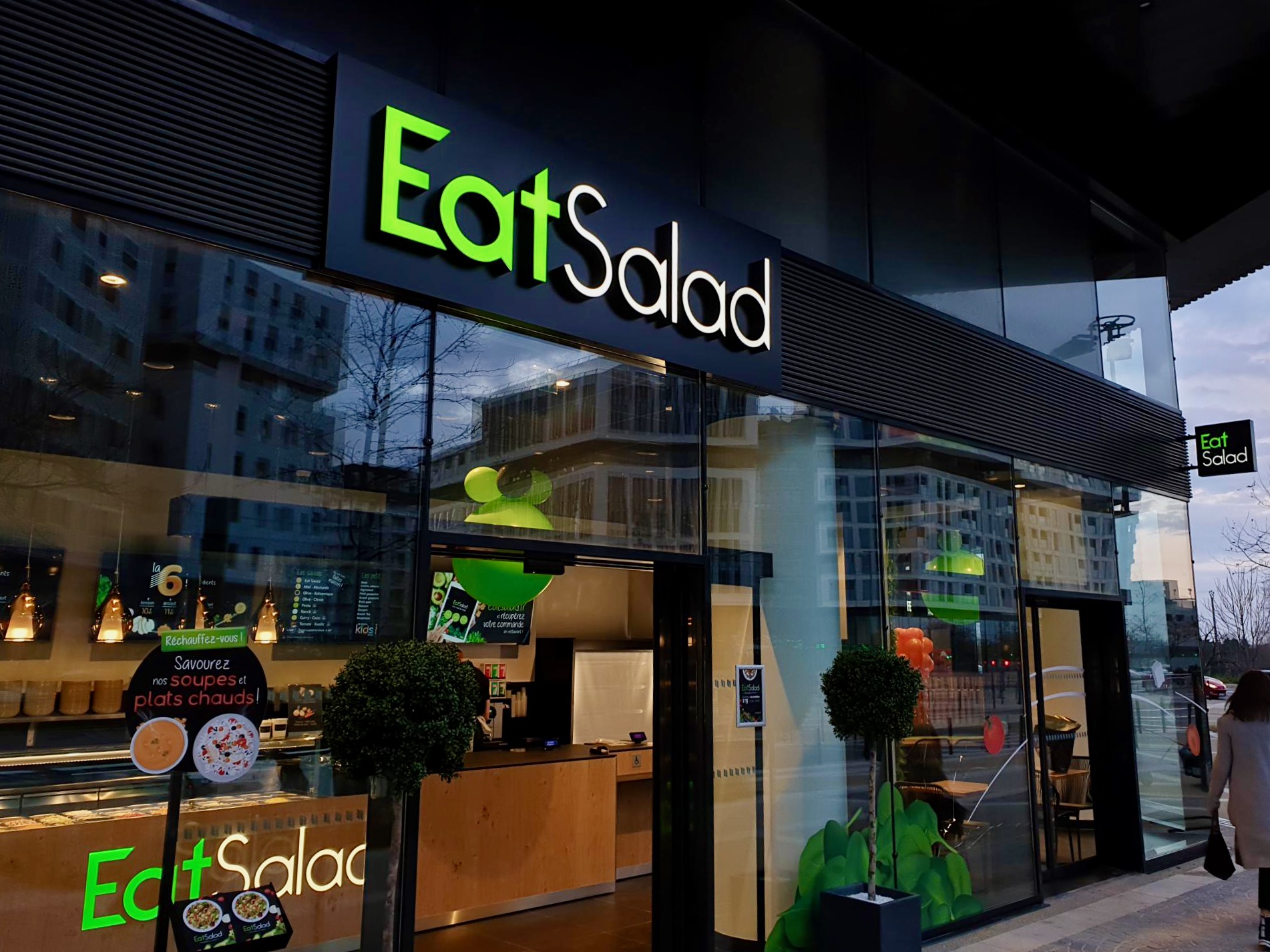Enseigne EAT SALAD