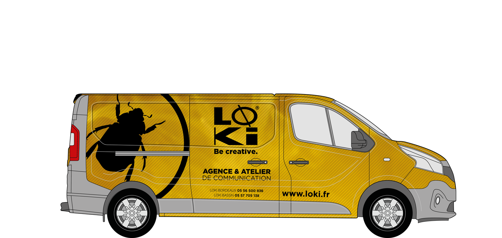 Décoration "Total Covering" pour utilitaire M